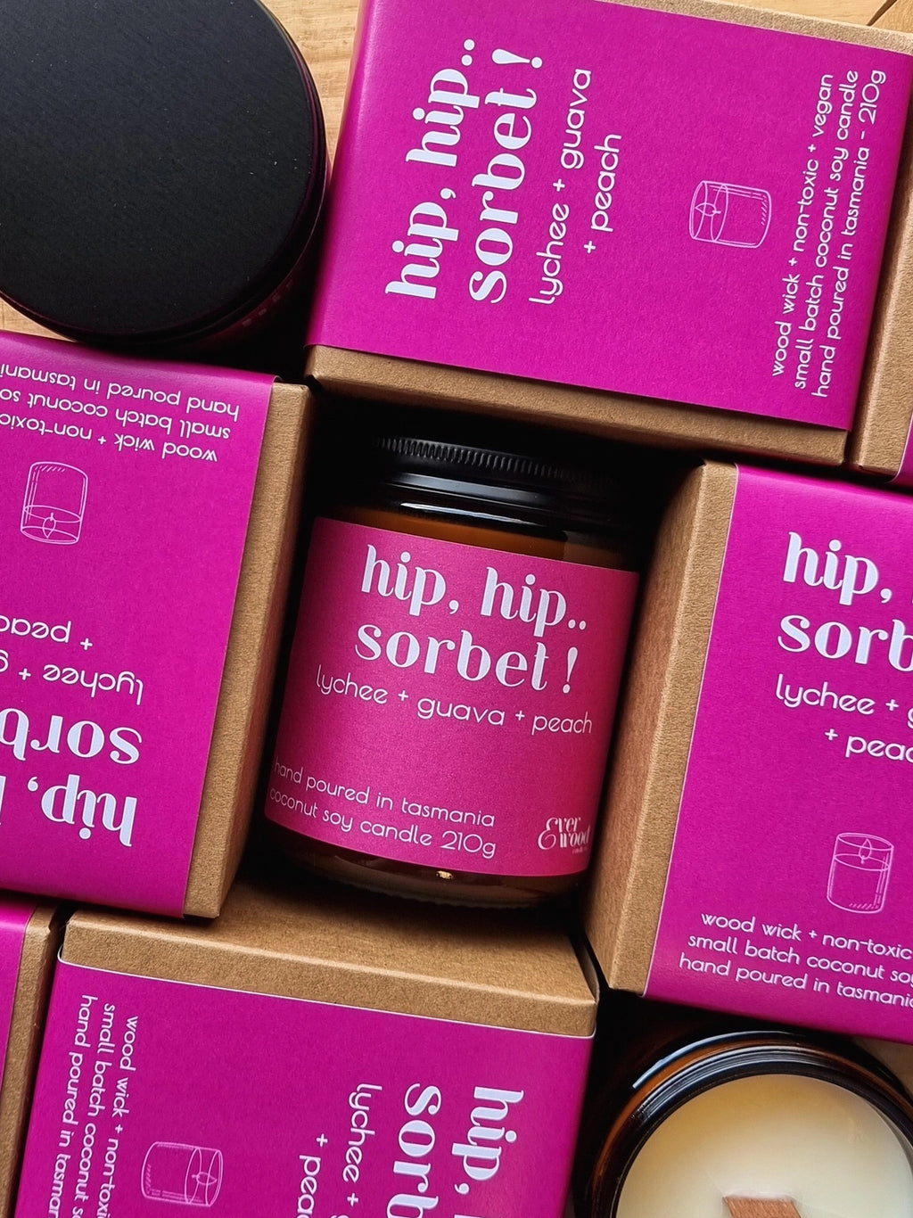 Hip Hip Sorbet! Candle 210g